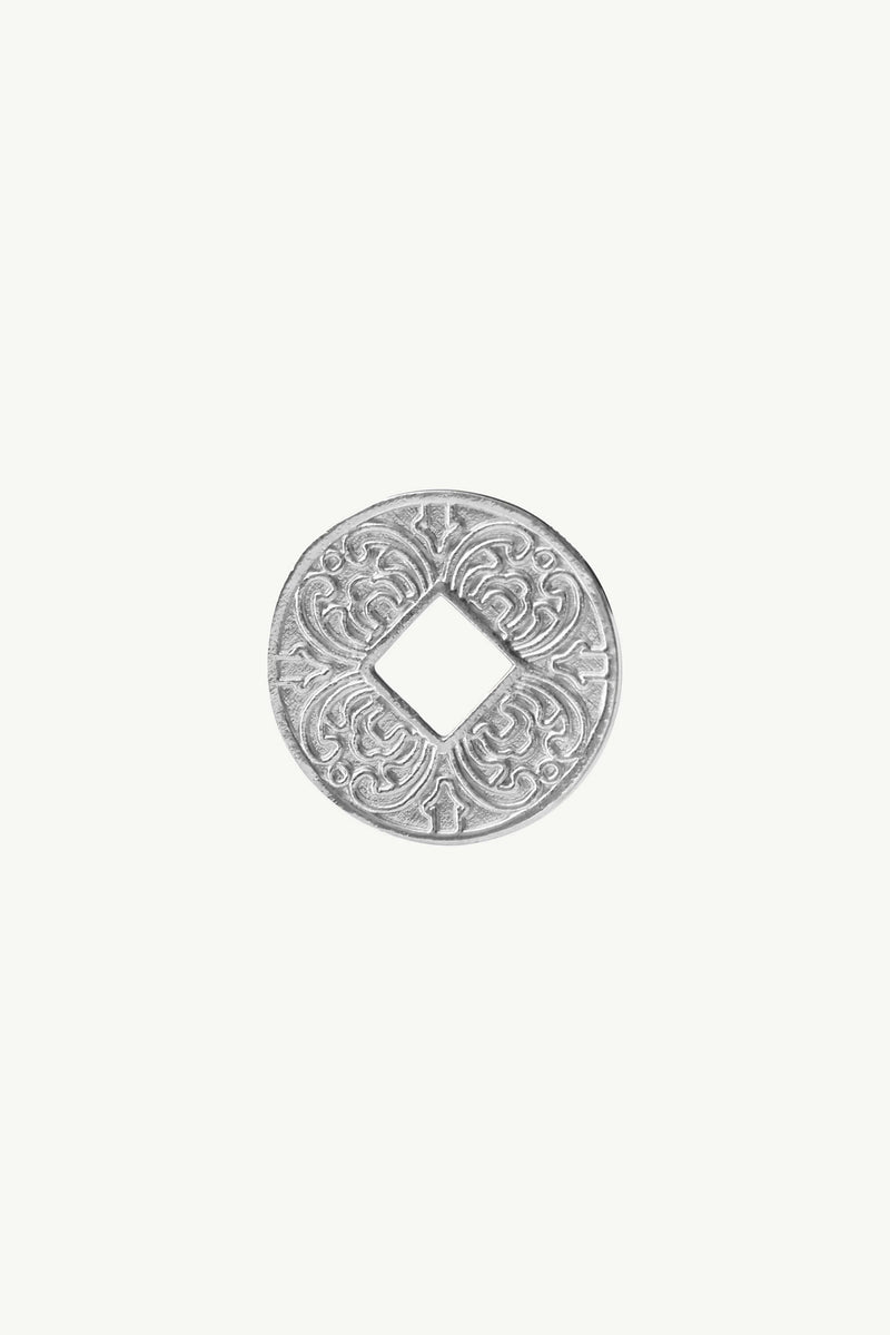 Ancient Coin Charm - Silver