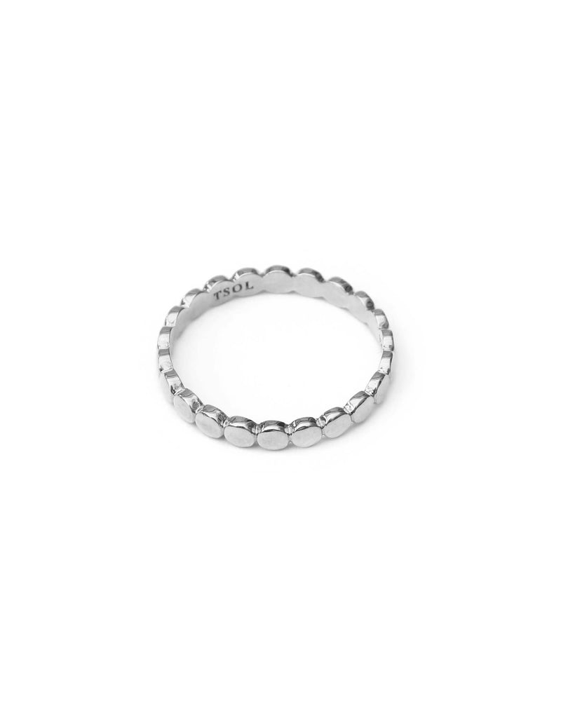 Closed Connected Circles Ring - Zilver