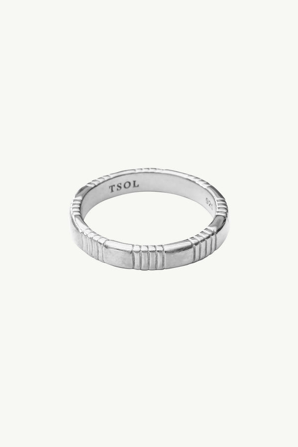 Stepping Stones Ring - Zilver