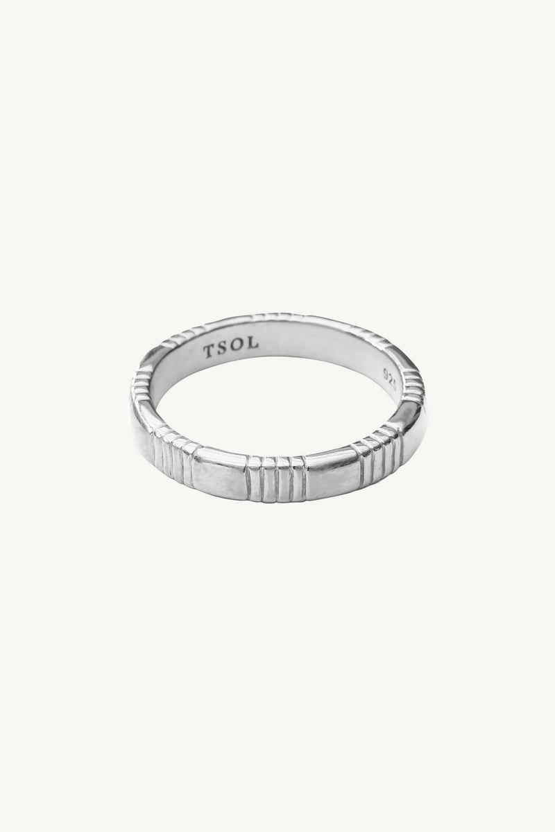 Stepping Stones Ring - Zilver