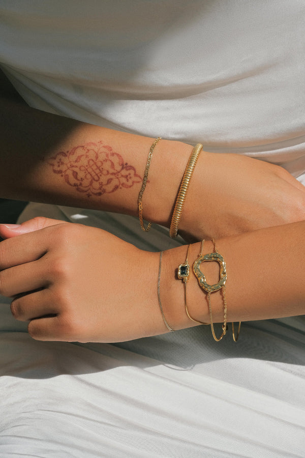 Delicate Chain Armband - Goud