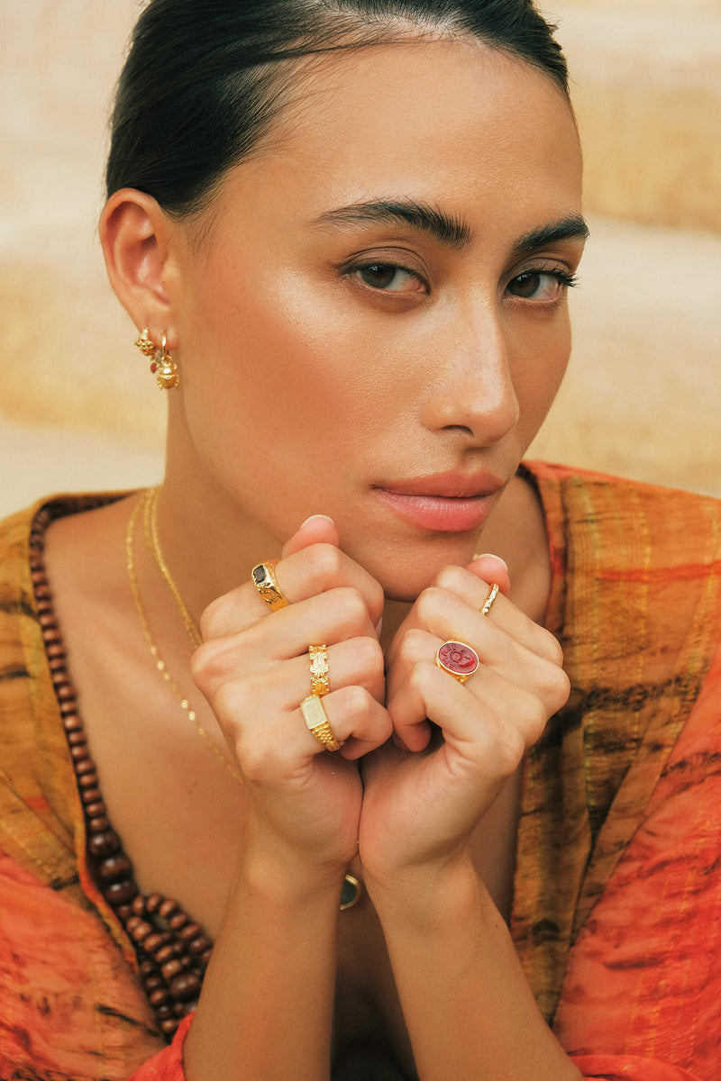 Amare Signet Ring - Goud