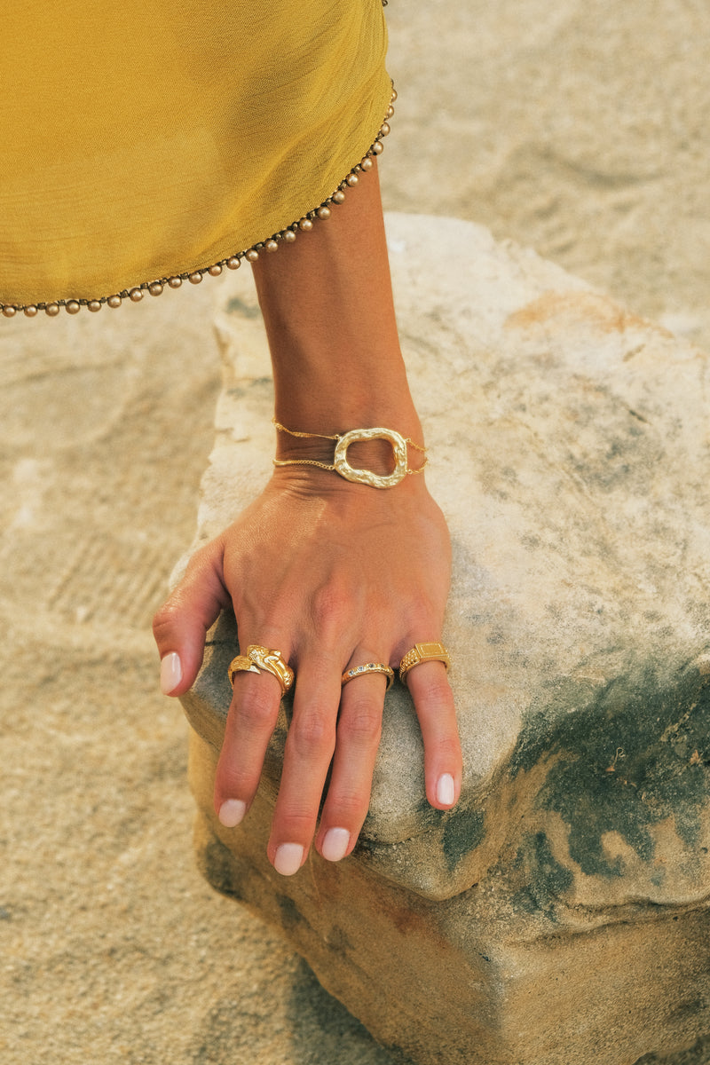 Mermaid Ring - Goud