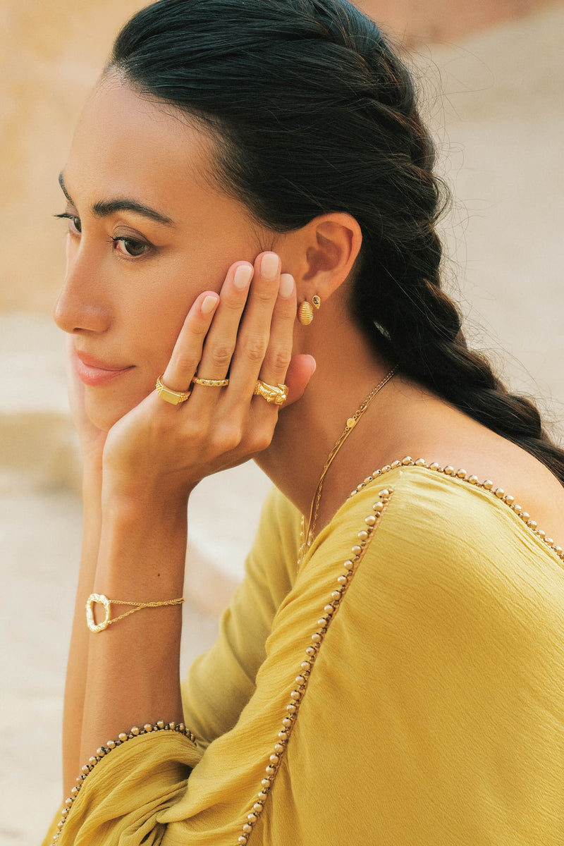Mermaid Ring - Goud