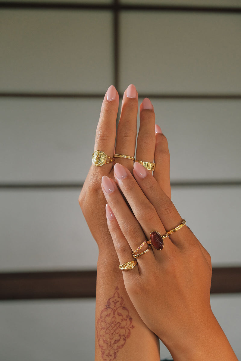 Ancient Coin Ring - Zilver