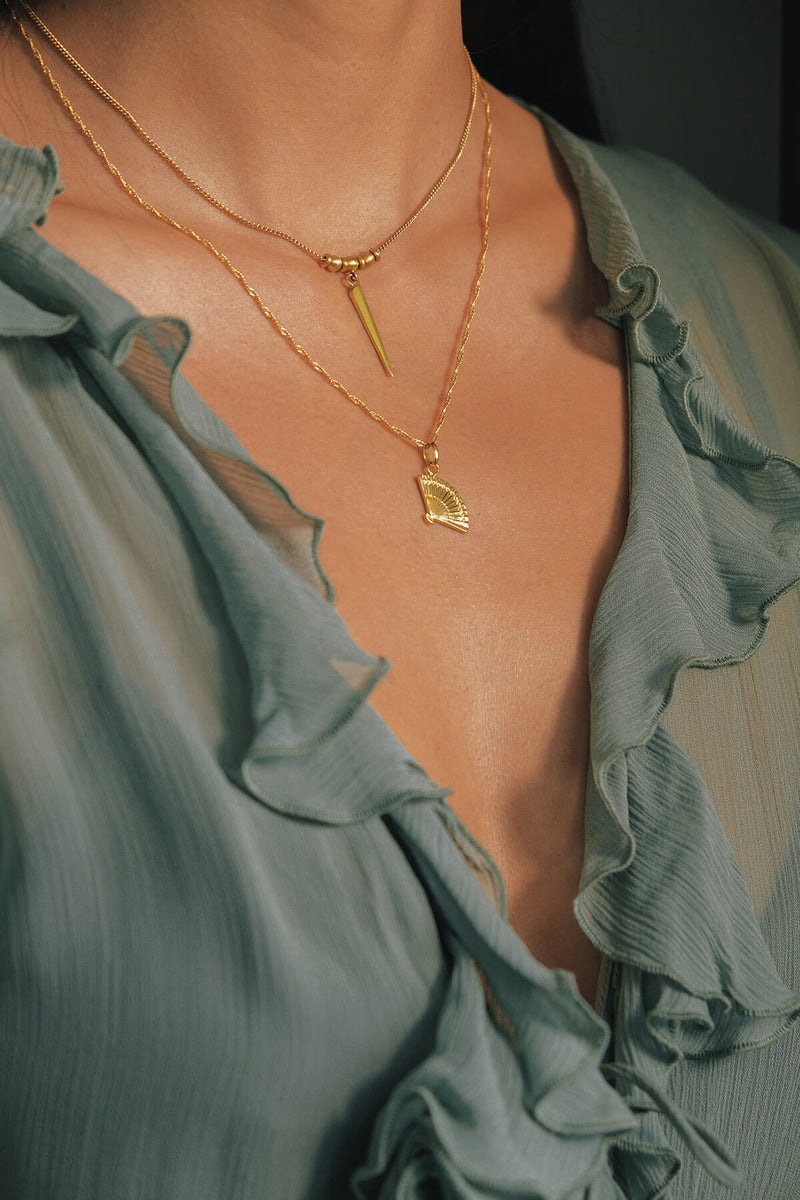 Yuki Necklace - Gold