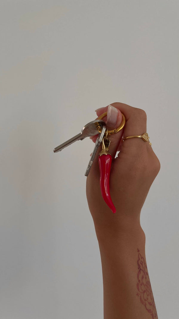 Spicy Chili Keychain