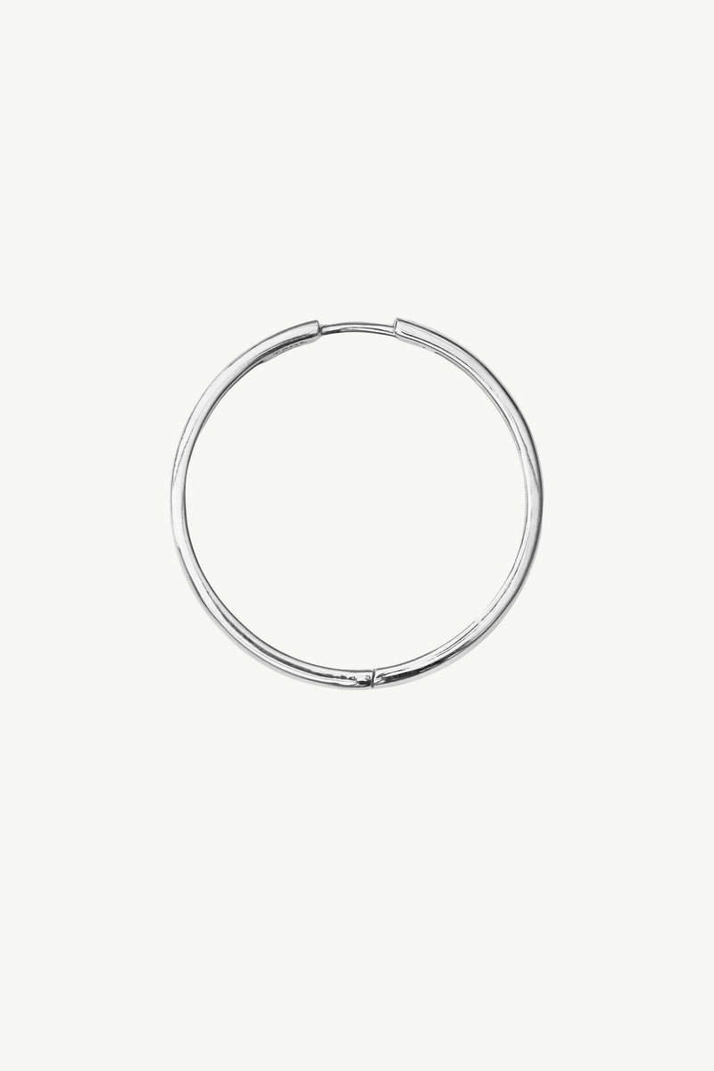 Classic Hoop Large - Zilver