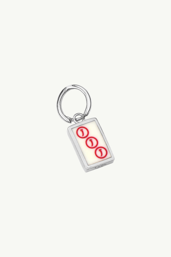 Mahjong 2-in-1 Hoop - Zilver
