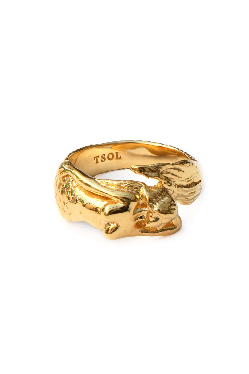 Mermaid Ring - Goud
