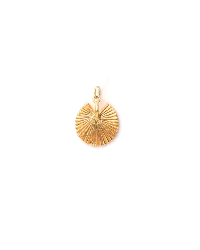 Cabbage Palm Necklace - Gold