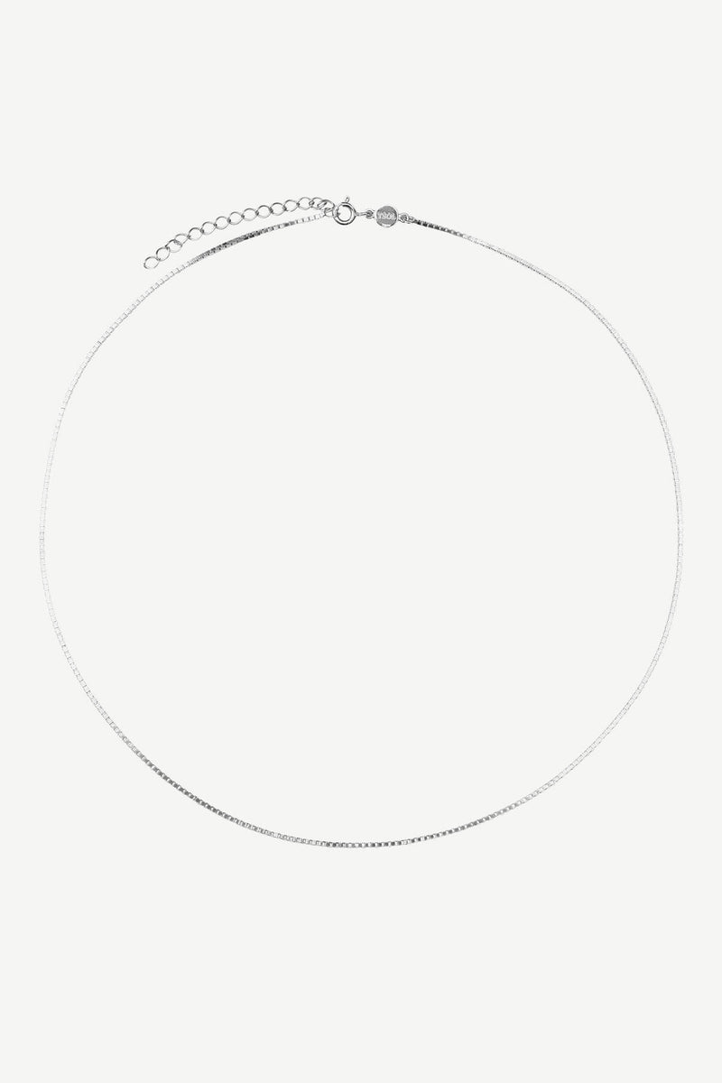 Box Base Chain 40 cm Ketting - Zilver