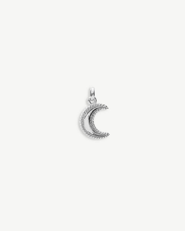 Crescent Moon Bedel - Zilver