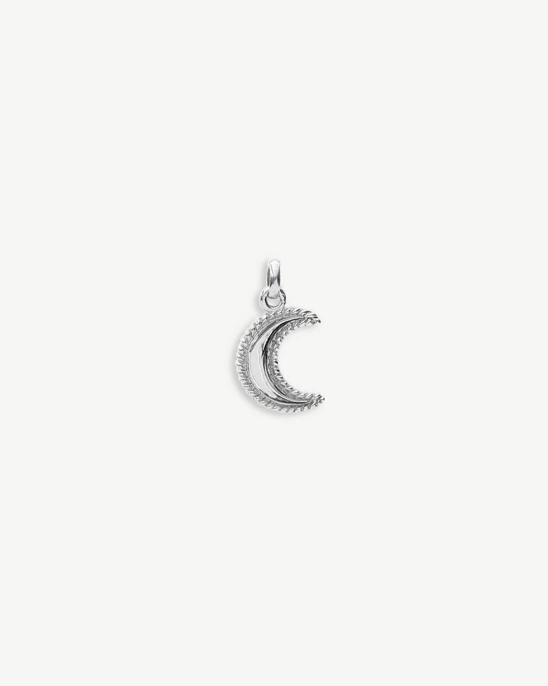 Crescent Moon Bedel - Zilver