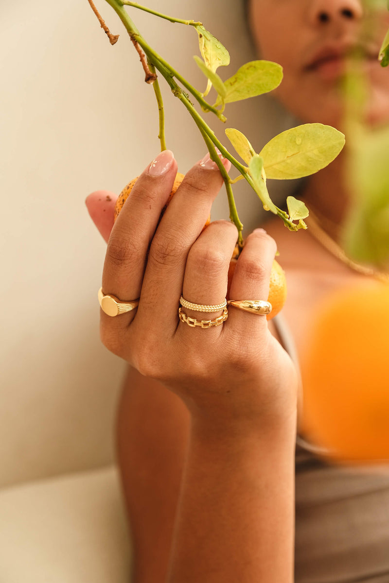 Classic Signet Ring - Silver