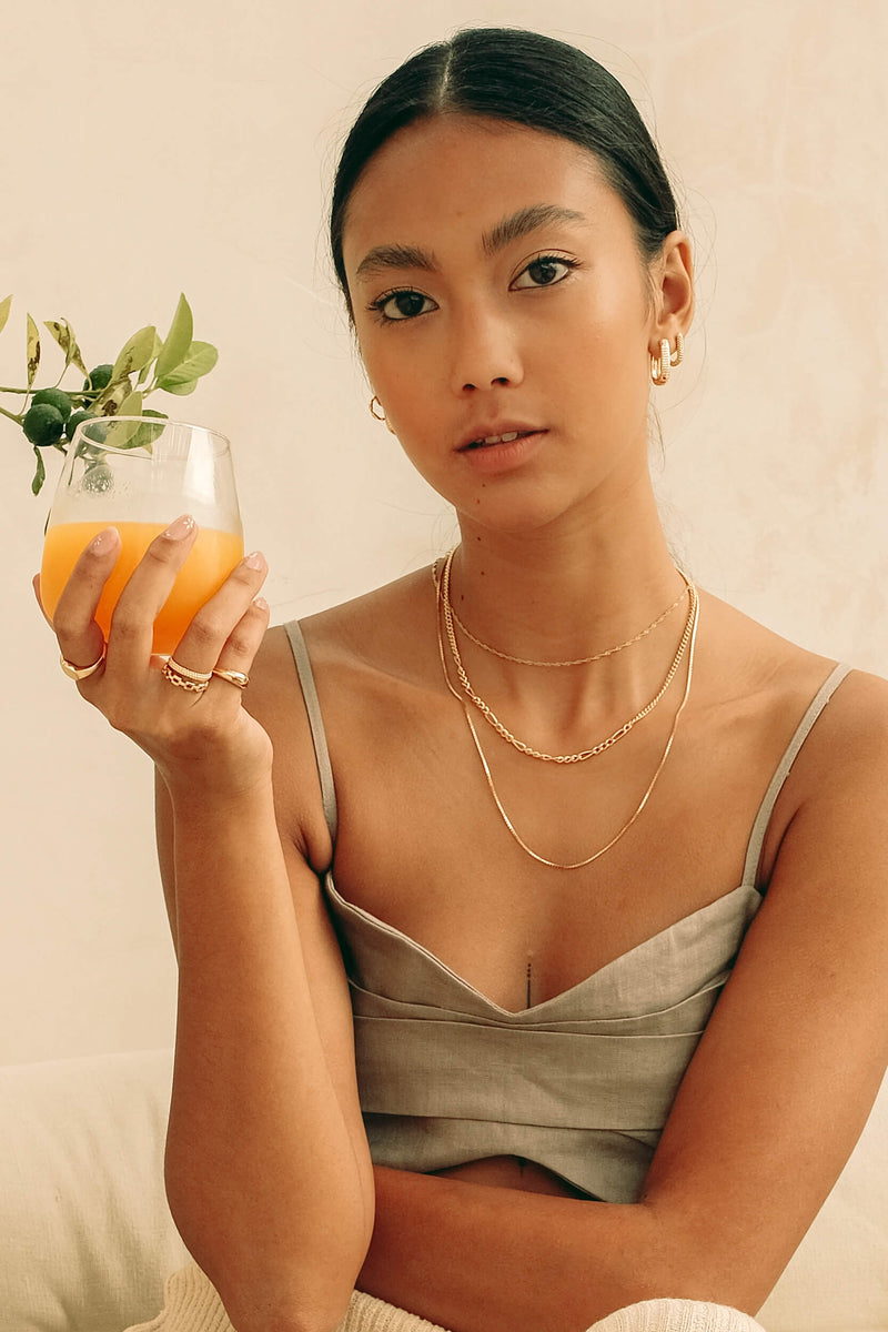 Mixed Up Ketting - Goud