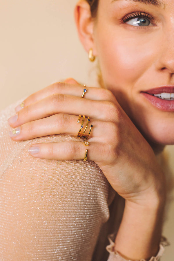 Dusk Till Dawn Ring - Zilver