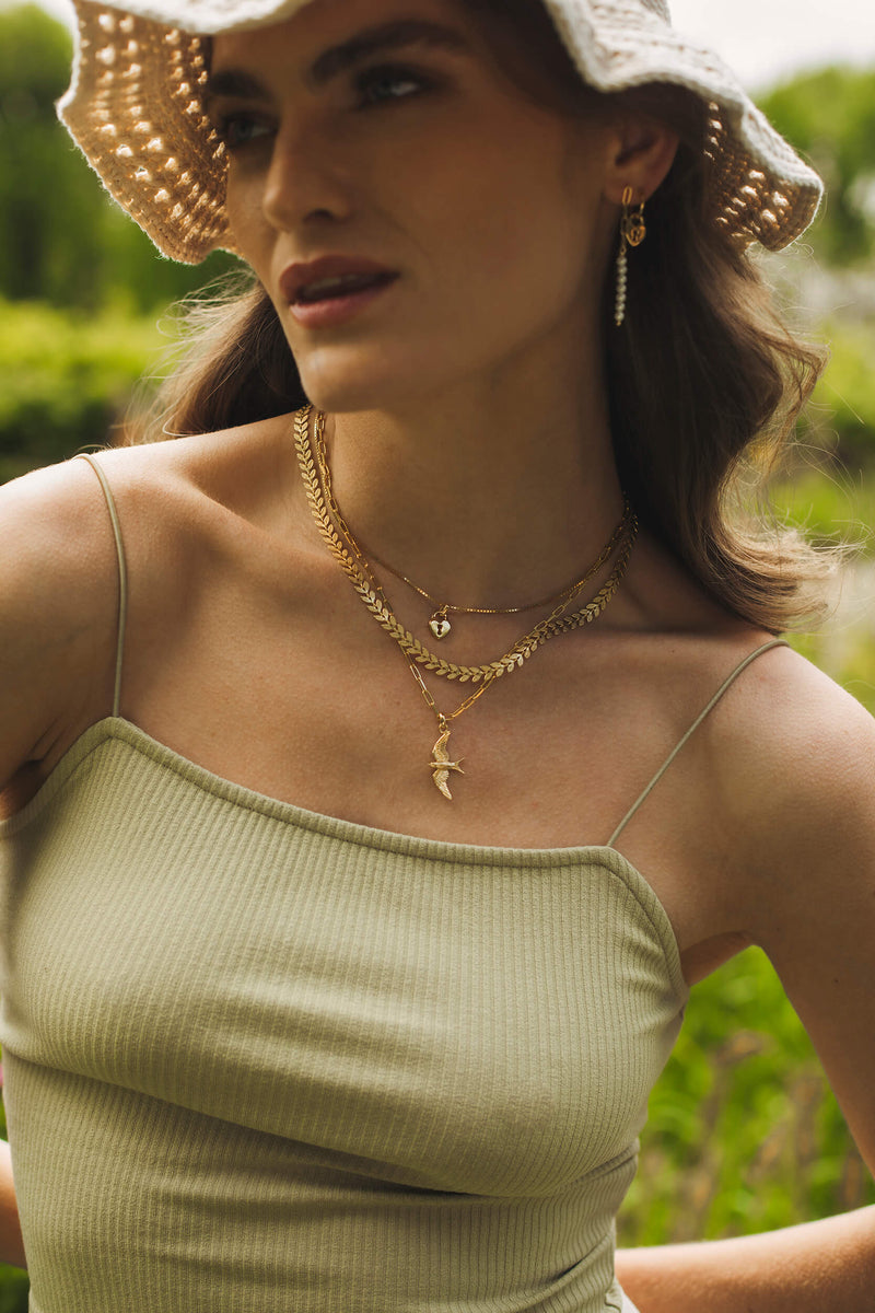 Twig Ketting - Goud