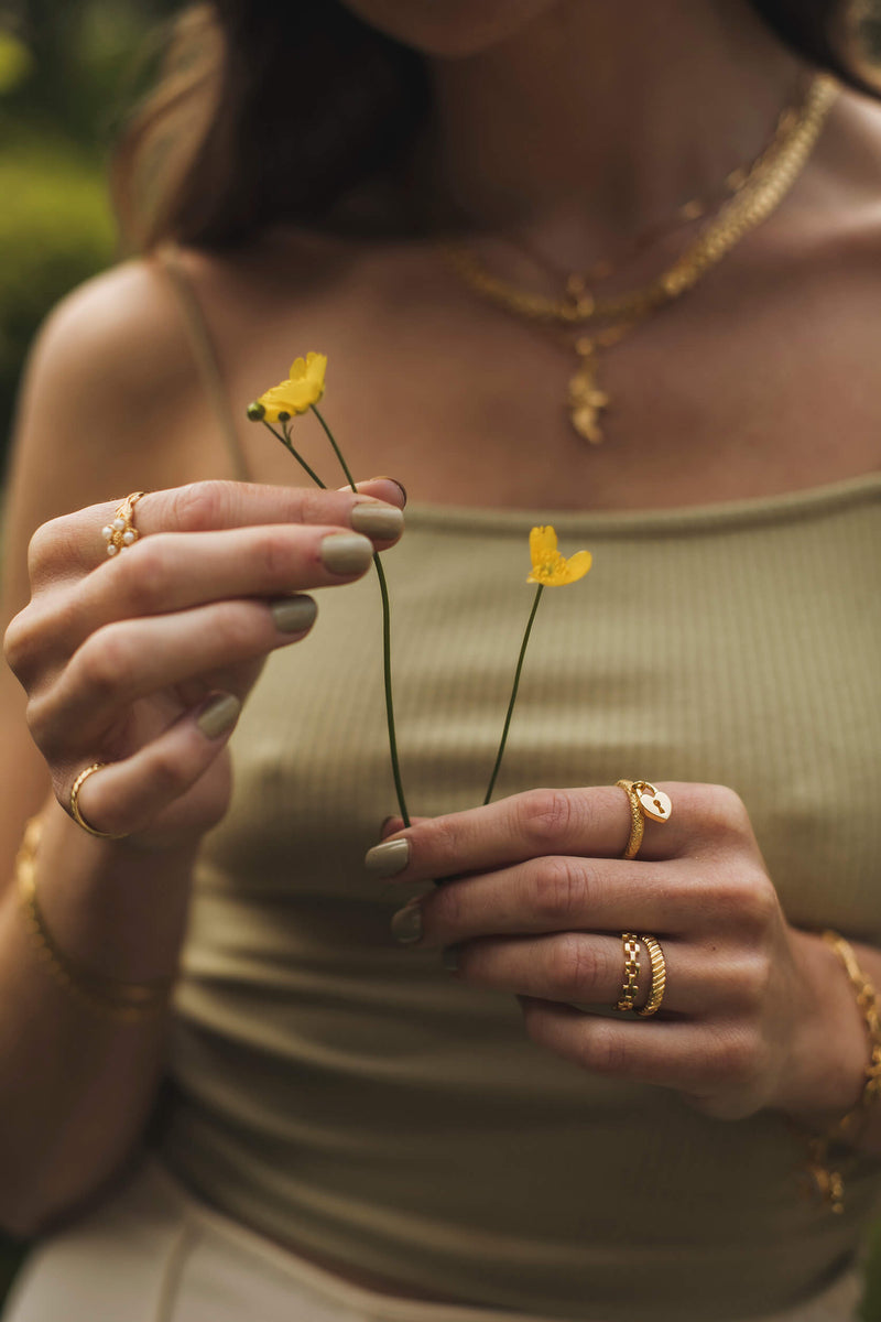 Love Lock Ring - Goud