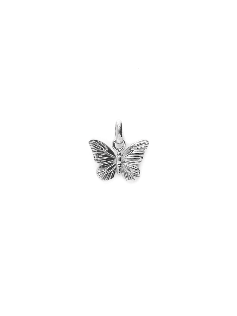 Butterfly Charm - Silver