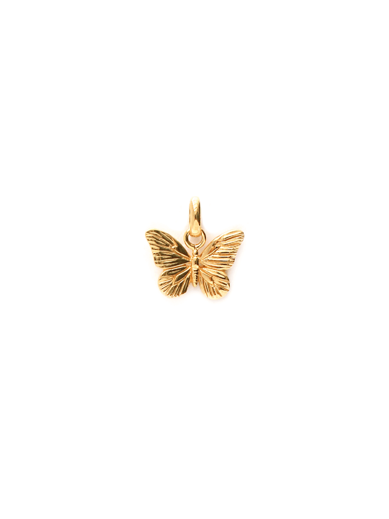 Butterfly Pendant - Gold