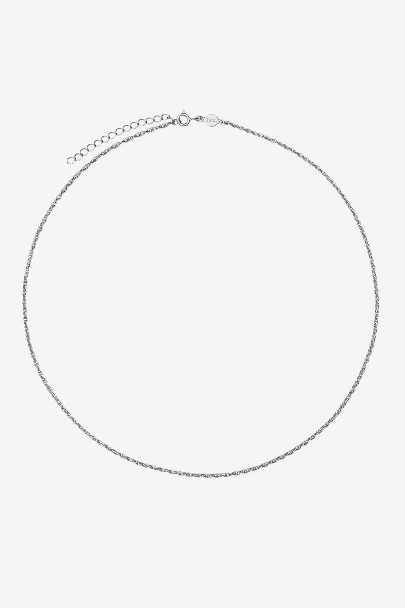 Bold Base Chain 40 cm Ketting - Zilver
