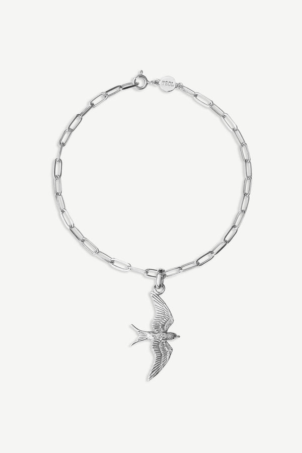 Lovebird Armband - Zilver