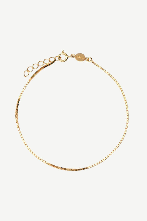 Box Chain Armband - Goud