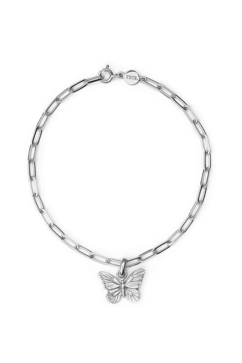 Butterfly Armband - Zilver