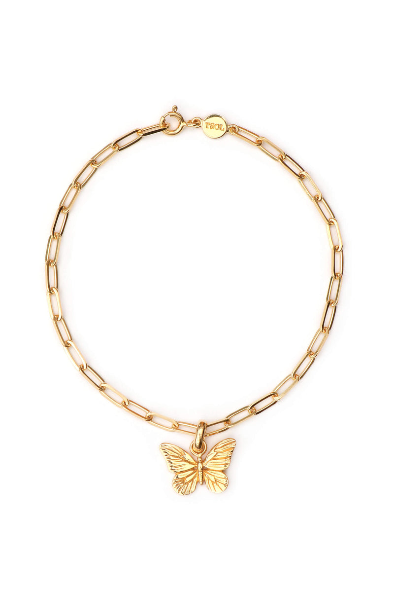 Butterfly Bracelet - Gold