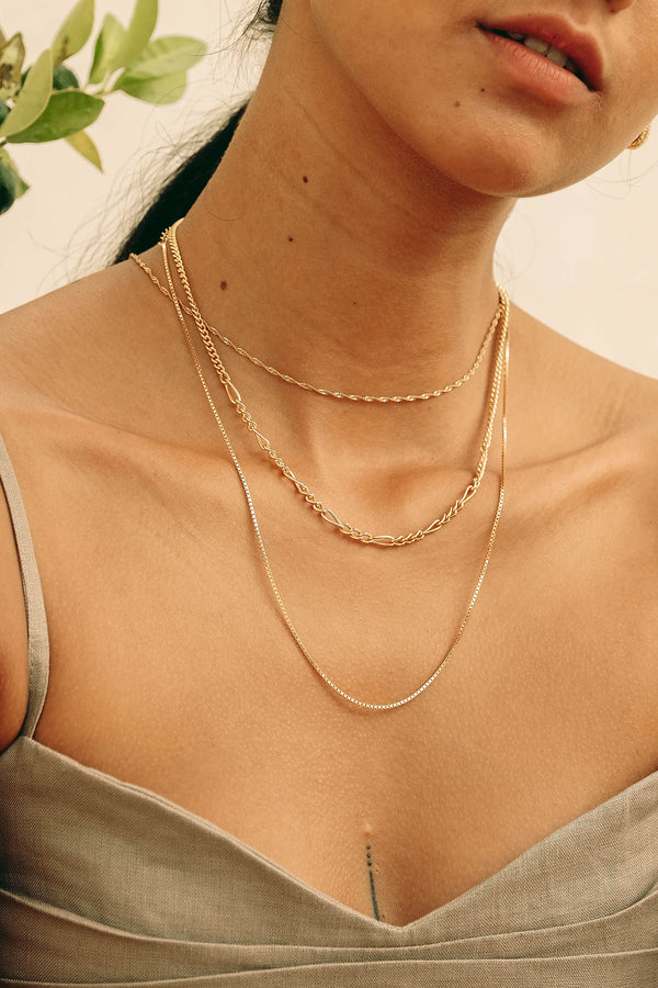 Mixed Up Ketting - Goud