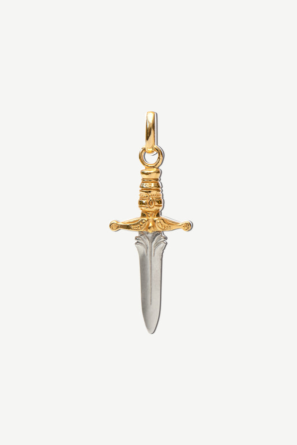 Dagger Lotte Charm - Gold & Silver