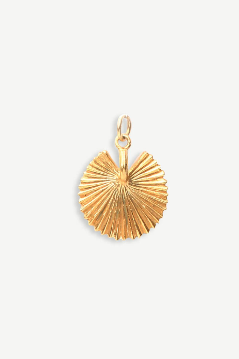 Cabbage Palm Necklace - Gold