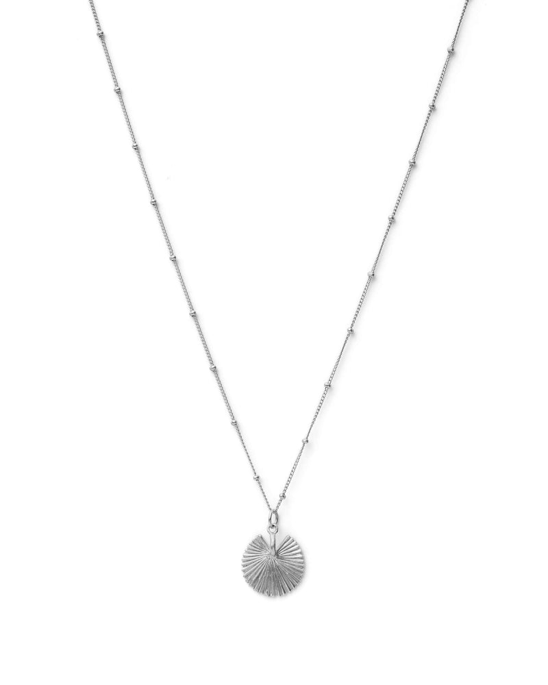 Cabbage Palm Necklace - Silver