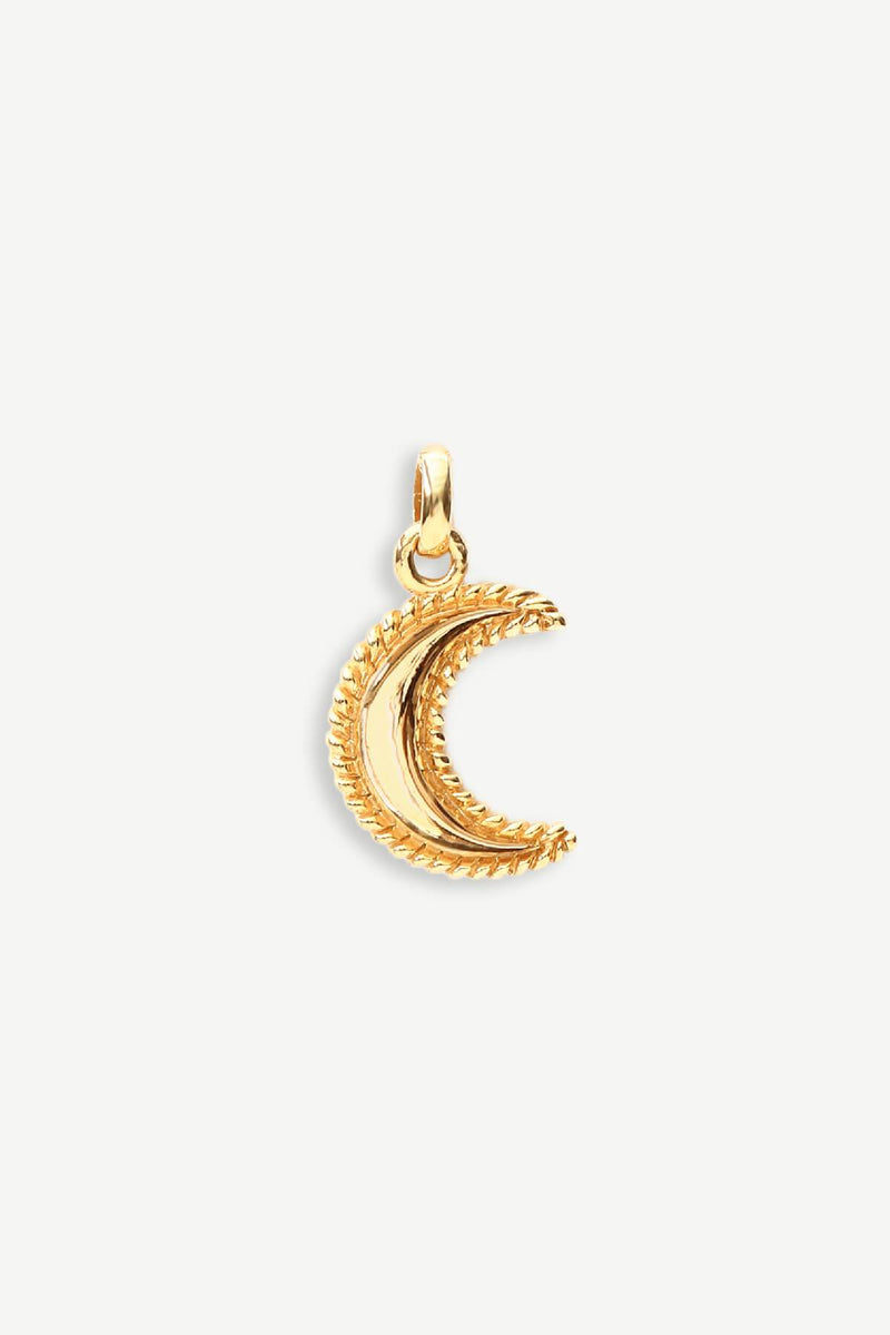 Crescent Moon Bedel - Goud