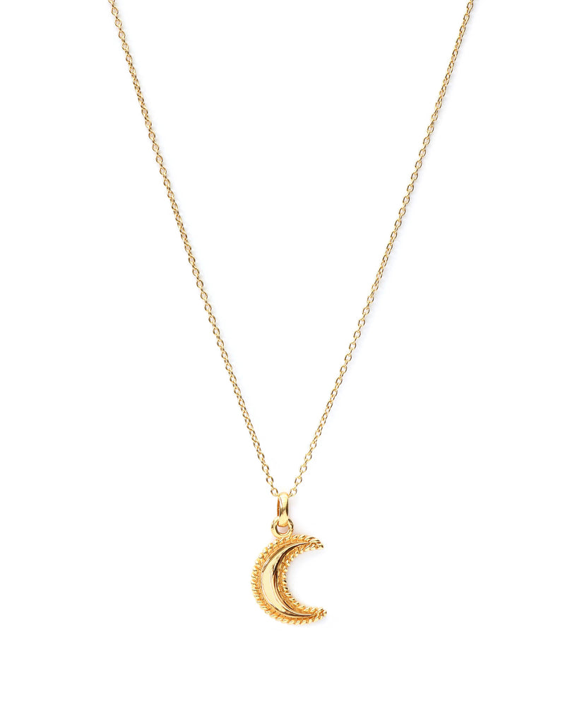 Crescent Moon Bedel - Goud