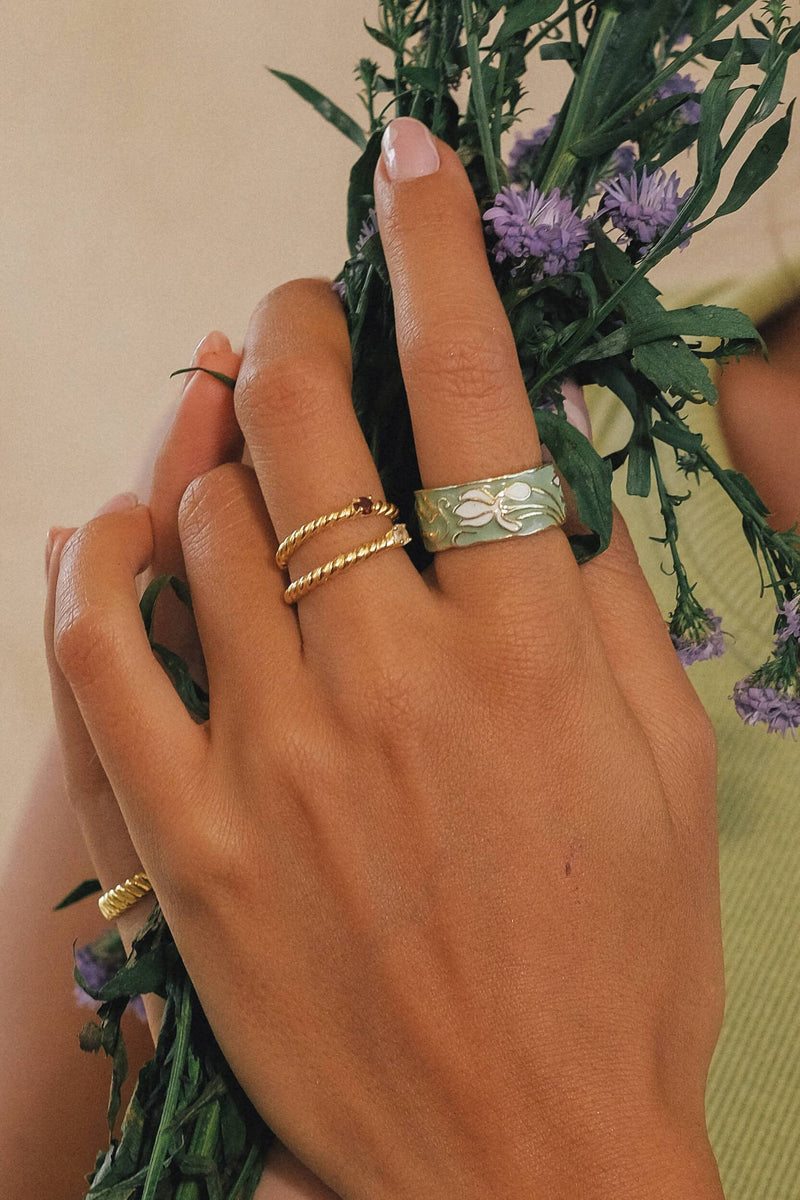 Birthstone Ring - May Emerald
