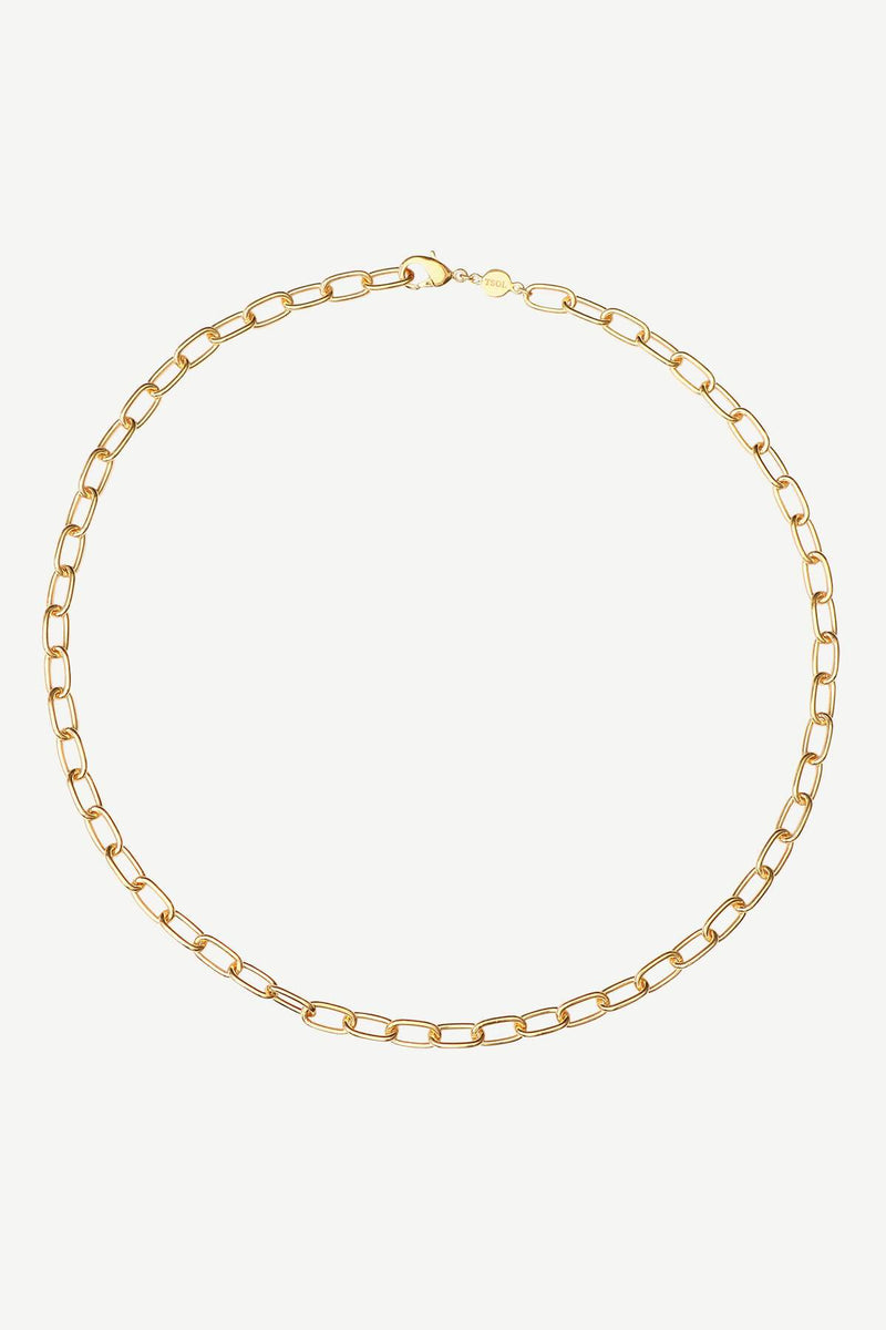 Chunky Link Chain 40 cm Necklace - Gold
