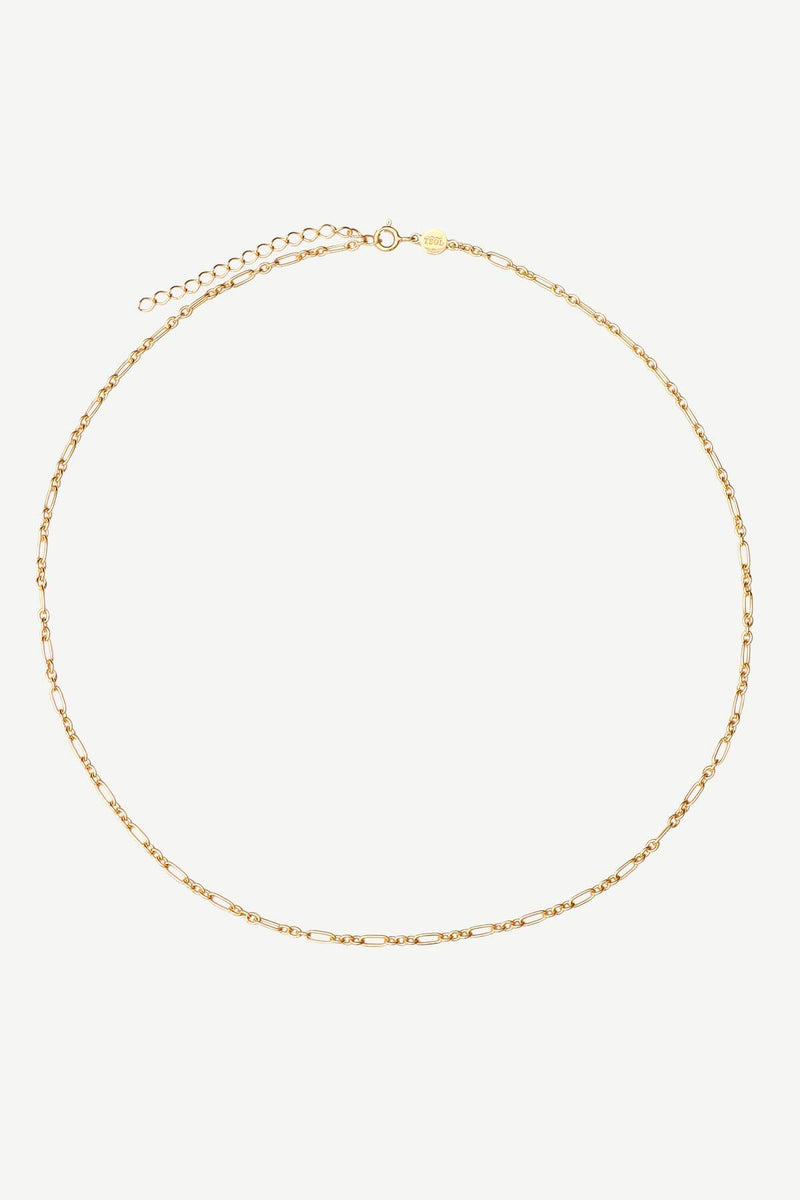 Three Step Base Chain 40 cm Ketting - Goud