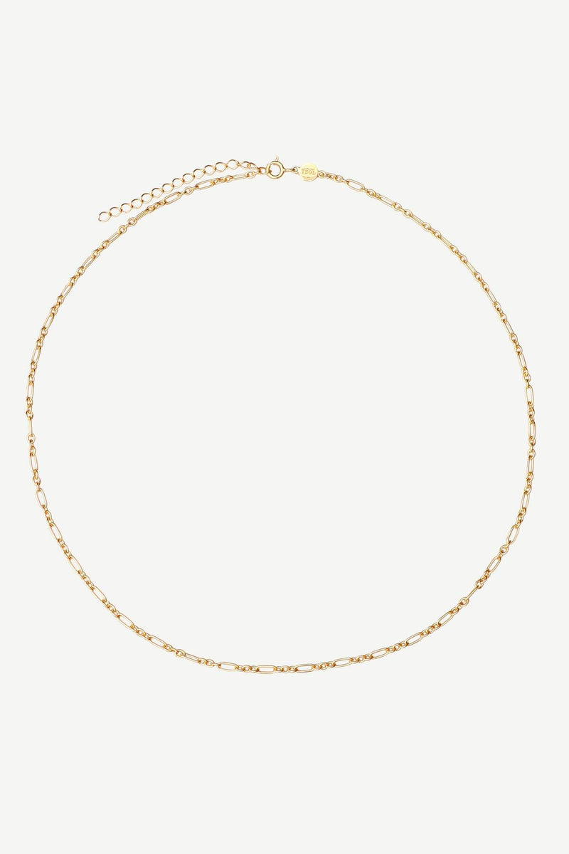Three Step Base Chain 40 cm Necklace - Gold