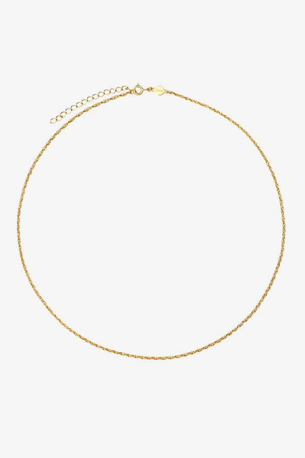 Bold Base Chain 40 cm Ketting - Goud