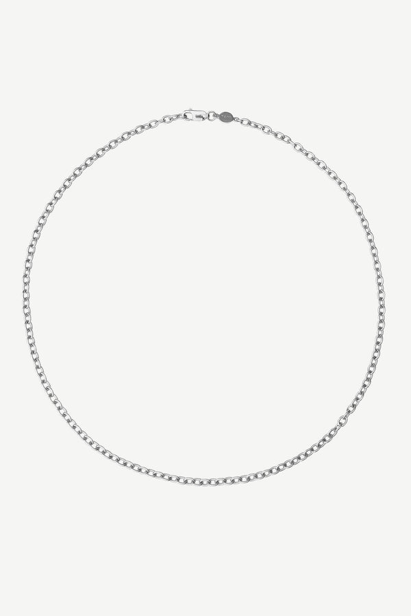 Cable Chain Ketting - Zilver