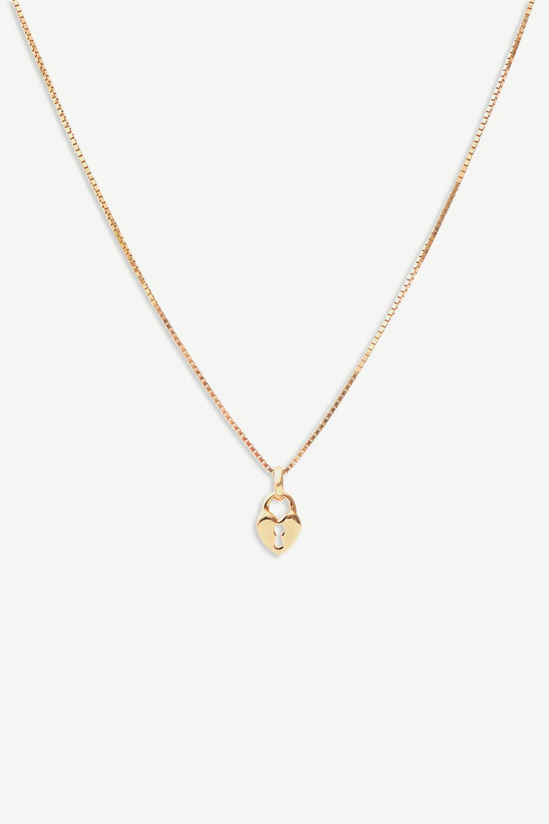 Love Lock Ketting - Goud