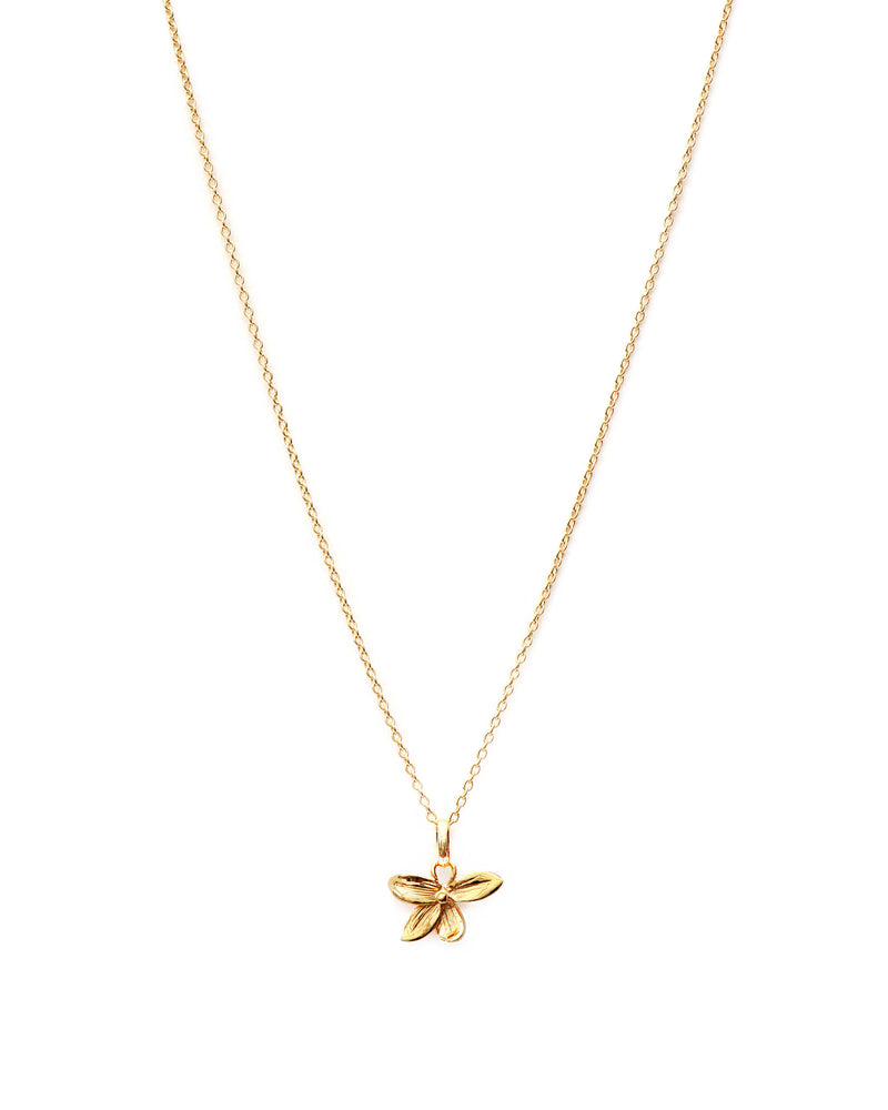 Orchid Charm - Gold