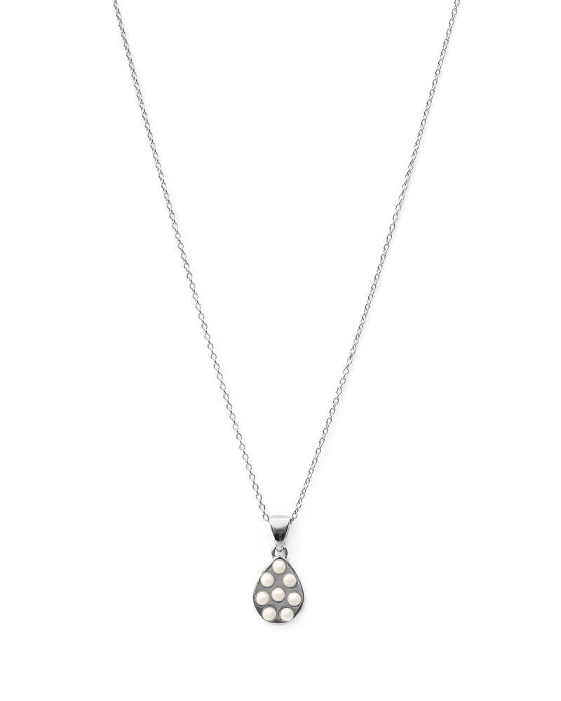 Raindrop Charm - Silver
