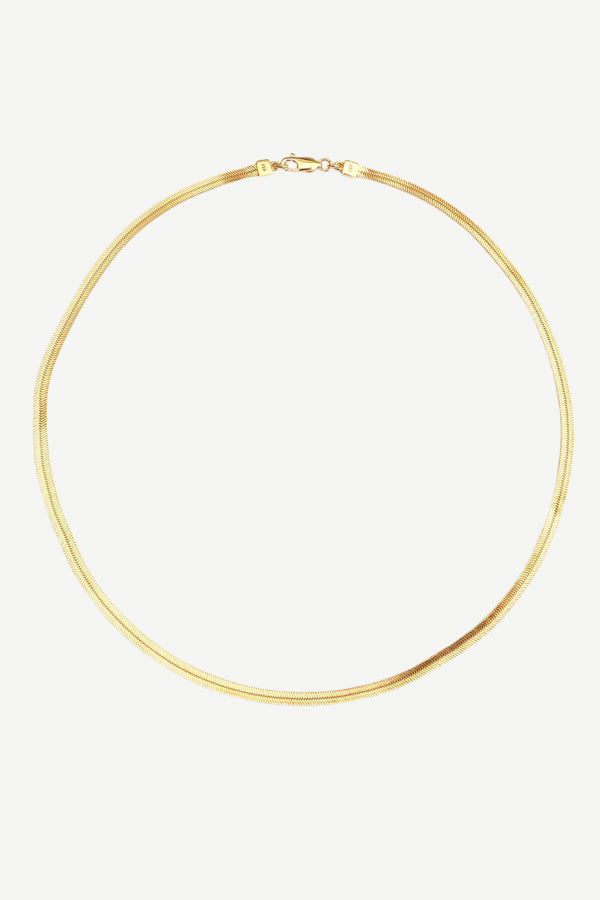 Serpent Chain Ketting - Goud