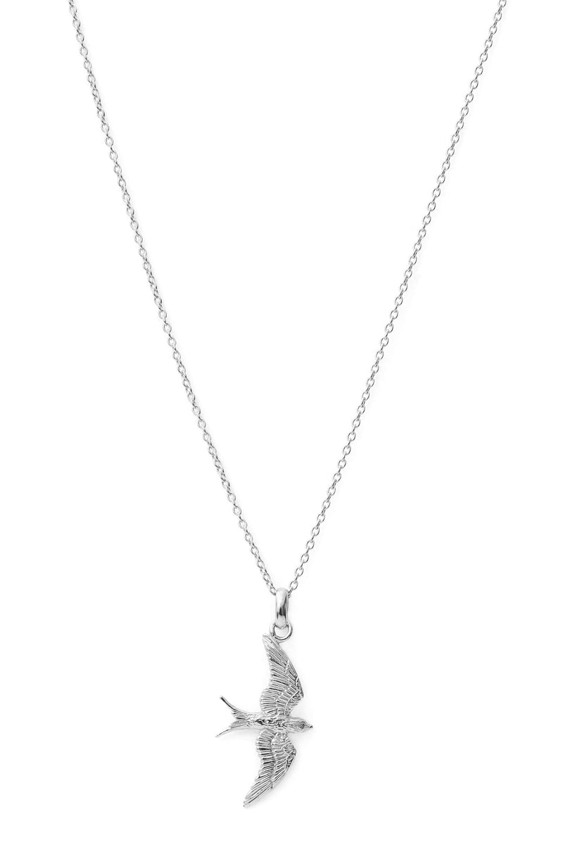 Lovebird Charm - Silver