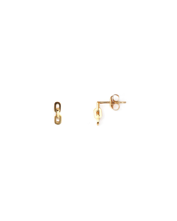 link-studs-oorbellen-goud