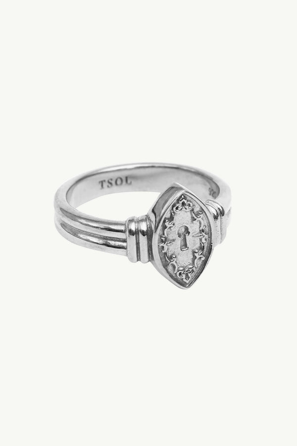 Locked Ring - Zilver