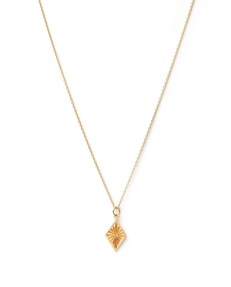 minimalistische-ketting-diamond-sunrays-goud